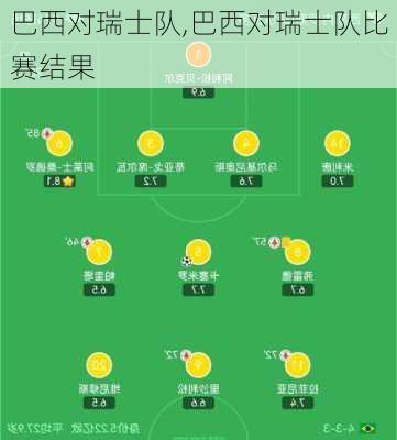 巴西对瑞士队,巴西对瑞士队比赛结果