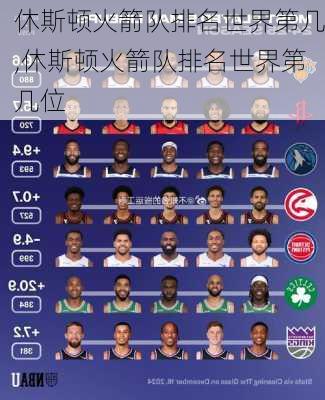 休斯顿火箭队排名世界第几,休斯顿火箭队排名世界第几位