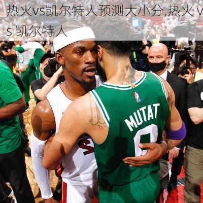热火vs凯尔特人预测大小分,热火 vs 凯尔特人