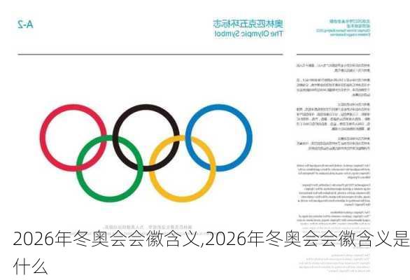 2026年冬奥会会徽含义,2026年冬奥会会徽含义是什么
