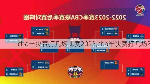 cba半决赛打几场比赛2023,cba半决赛打几场?