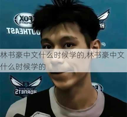 林书豪中文什么时候学的,林书豪中文什么时候学的