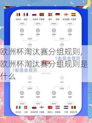欧洲杯淘汰赛分组规则,欧洲杯淘汰赛分组规则是什么