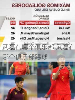 武磊在哪个俱乐部,武磊在哪个俱乐部踢球