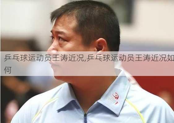 乒乓球运动员王涛近况,乒乓球运动员王涛近况如何