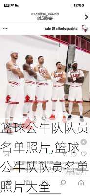 篮球公牛队队员名单照片,篮球公牛队队员名单照片大全