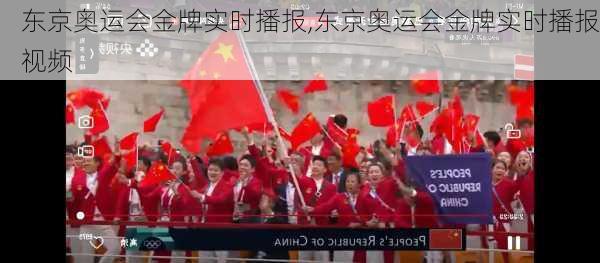 东京奥运会金牌实时播报,东京奥运会金牌实时播报视频