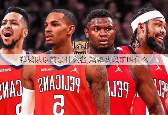 鹈鹕队以前是什么名,鹈鹕队以前叫什么