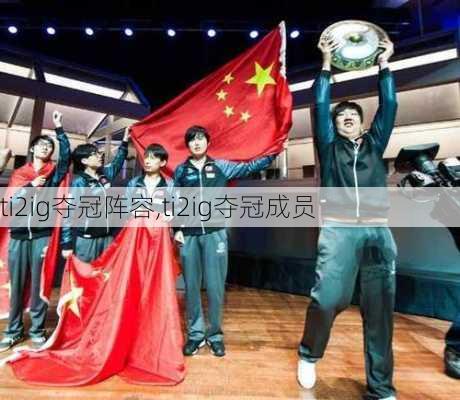 ti2ig夺冠阵容,ti2ig夺冠成员