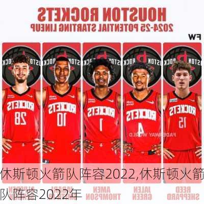 休斯顿火箭队阵容2022,休斯顿火箭队阵容2022年