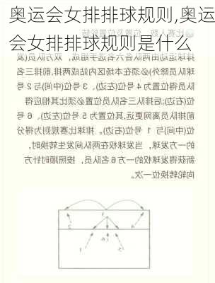 奥运会女排排球规则,奥运会女排排球规则是什么