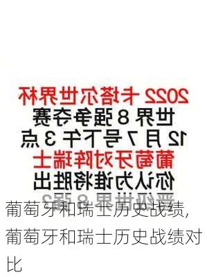 葡萄牙和瑞士历史战绩,葡萄牙和瑞士历史战绩对比