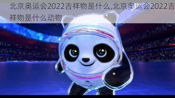 北京奥运会2022吉祥物是什么,北京奥运会2022吉祥物是什么动物
