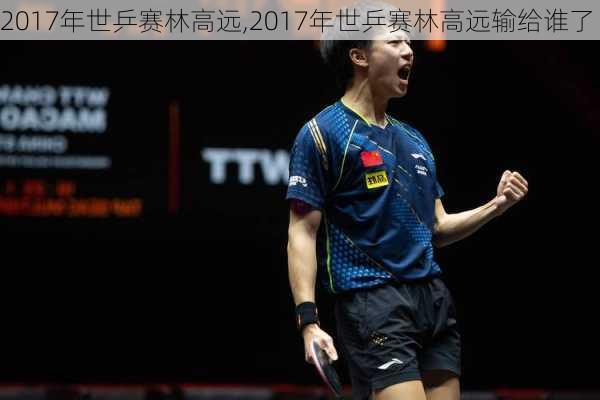 2017年世乒赛林高远,2017年世乒赛林高远输给谁了