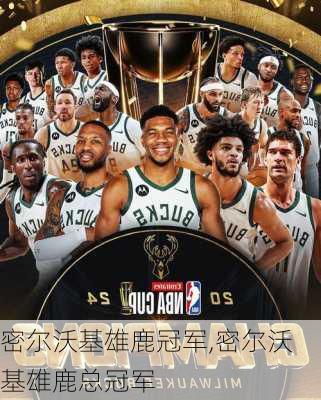 密尔沃基雄鹿冠军,密尔沃基雄鹿总冠军