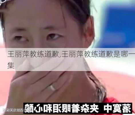 王丽萍教练道歉,王丽萍教练道歉是哪一集