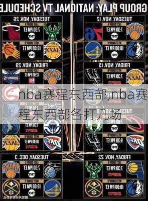 nba赛程东西部,nba赛程东西部各打几场