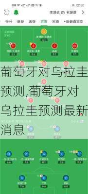 葡萄牙对乌拉圭预测,葡萄牙对乌拉圭预测最新消息