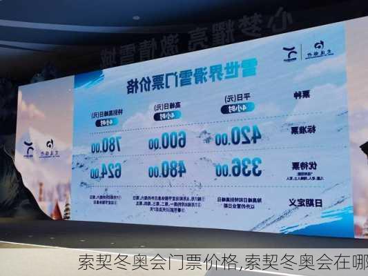 索契冬奥会门票价格,索契冬奥会在哪
