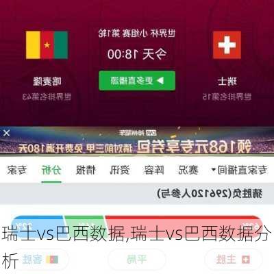 瑞士vs巴西数据,瑞士vs巴西数据分析