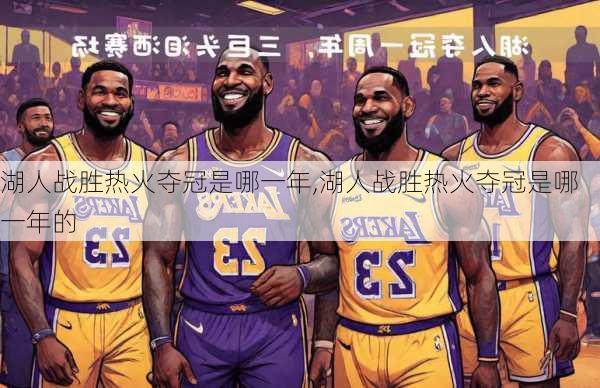 湖人战胜热火夺冠是哪一年,湖人战胜热火夺冠是哪一年的