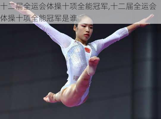 十二届全运会体操十项全能冠军,十二届全运会体操十项全能冠军是谁