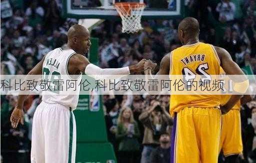 科比致敬雷阿伦,科比致敬雷阿伦的视频