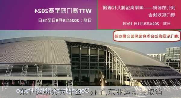 东亚运动会为什么不办了,东亚运动会取消