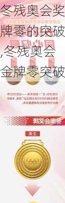 冬残奥会奖牌零的突破,冬残奥会金牌零突破