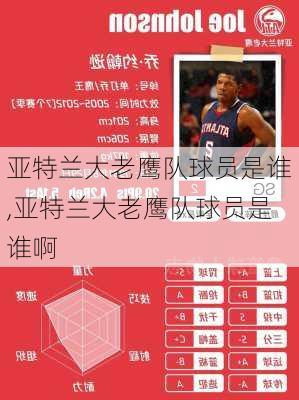 亚特兰大老鹰队球员是谁,亚特兰大老鹰队球员是谁啊
