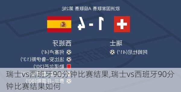 瑞士vs西班牙90分钟比赛结果,瑞士vs西班牙90分钟比赛结果如何