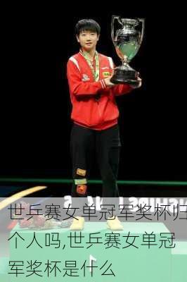 世乒赛女单冠军奖杯归个人吗,世乒赛女单冠军奖杯是什么