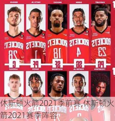 休斯顿火箭2021季前赛,休斯顿火箭2021赛季阵容
