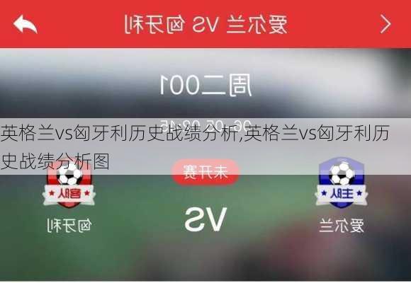 英格兰vs匈牙利历史战绩分析,英格兰vs匈牙利历史战绩分析图