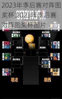 2023年季后赛对阵图奖杯,2023年季后赛对阵图奖杯图片