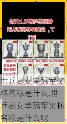 世乒赛女单冠军奖杯名称是什么,世乒赛女单冠军奖杯名称是什么呢