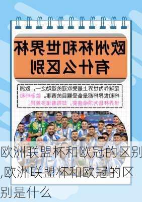 欧洲联盟杯和欧冠的区别,欧洲联盟杯和欧冠的区别是什么