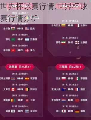 世界杯球赛行情,世界杯球赛行情分析
