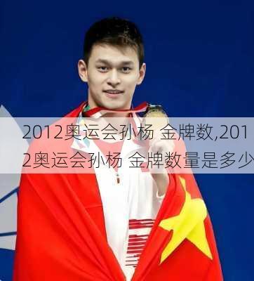 2012奥运会孙杨 金牌数,2012奥运会孙杨 金牌数量是多少