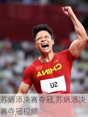 苏炳添决赛夺冠,苏炳添决赛夺冠视频