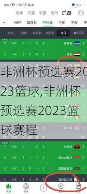 非洲杯预选赛2023篮球,非洲杯预选赛2023篮球赛程
