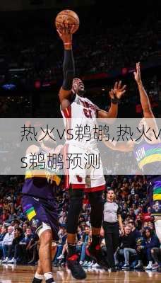 热火vs鹈鹕,热火vs鹈鹕预测