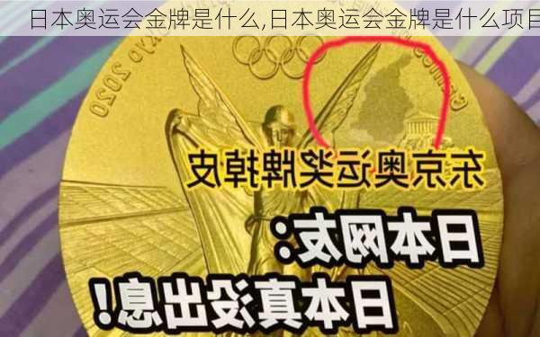 日本奥运会金牌是什么,日本奥运会金牌是什么项目
