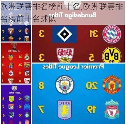 欧洲联赛排名榜前十名,欧洲联赛排名榜前十名球队