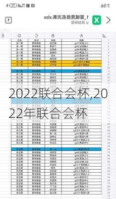 2022联合会杯,2022年联合会杯