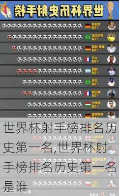 世界杯射手榜排名历史第一名,世界杯射手榜排名历史第一名是谁