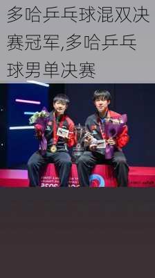 多哈乒乓球混双决赛冠军,多哈乒乓球男单决赛