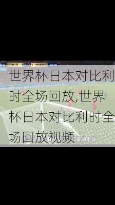 世界杯日本对比利时全场回放,世界杯日本对比利时全场回放视频