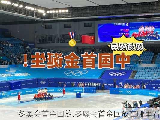冬奥会首金回放,冬奥会首金回放在哪里看