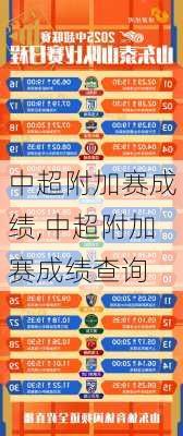 中超附加赛成绩,中超附加赛成绩查询